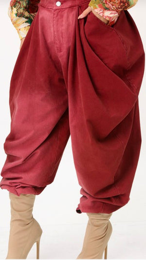 Crimson Glow Pants