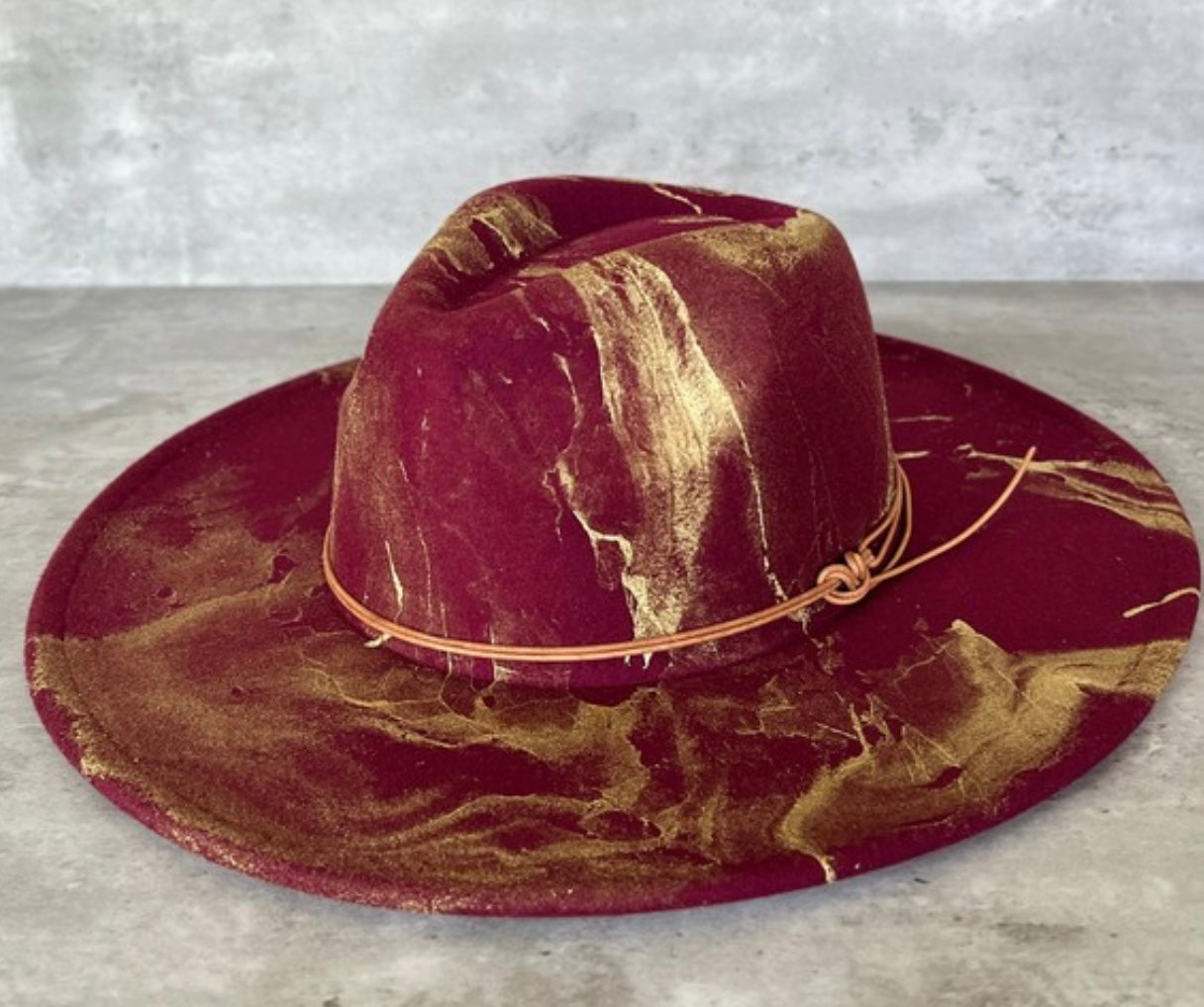 Painted Edge Fedora