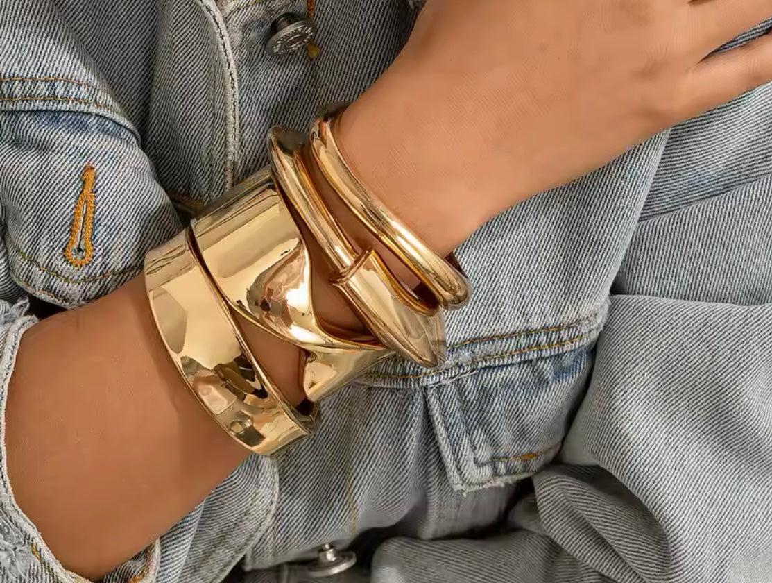 Elegant Twist Bangles