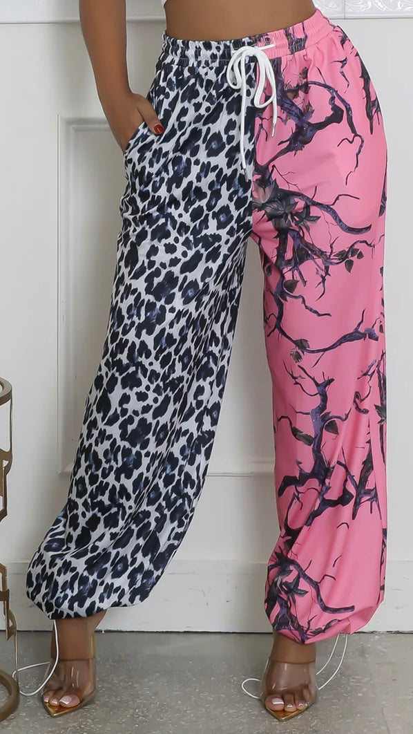 Bold Dual Print Pants