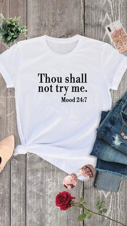 Thou Shall Not Tee